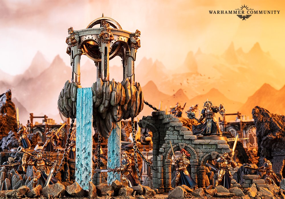 Armies clash around a site of incredible importance in Warhammer Season of War Thondia